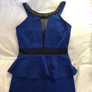 Royal Blue Dress